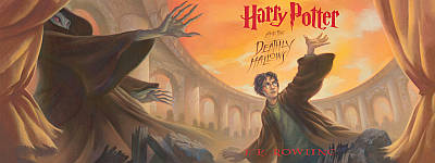Harry Potter and the Deathly Hallows book cover