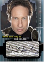 Autograph A1 David Duchovny (Fox Mulder)